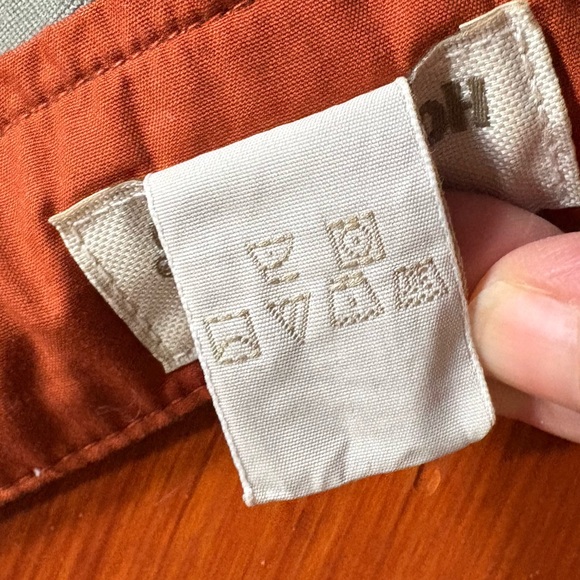 Horny Toad Size 8 Khaki Gray Green Stretch Casual Straight Wide Leg Hiking Pants - Picture 10 of 13